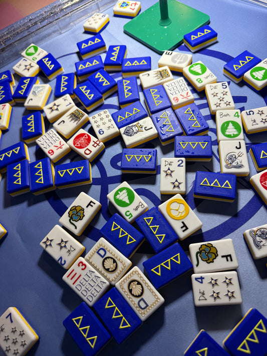Tri Delta Mahjong Tiles