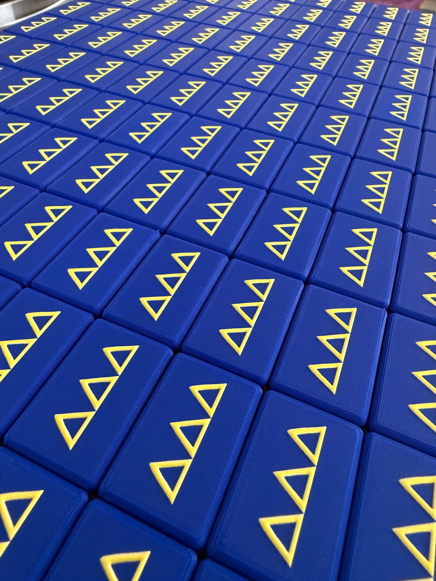 Tri Delta Mahjong Tiles, Travel Box and Racks Combo